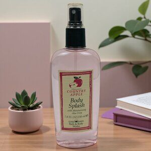 Bath & Body‎ Works Country Apple Body Splash w/ Aloe Vera 7.8 fl oz Vintage